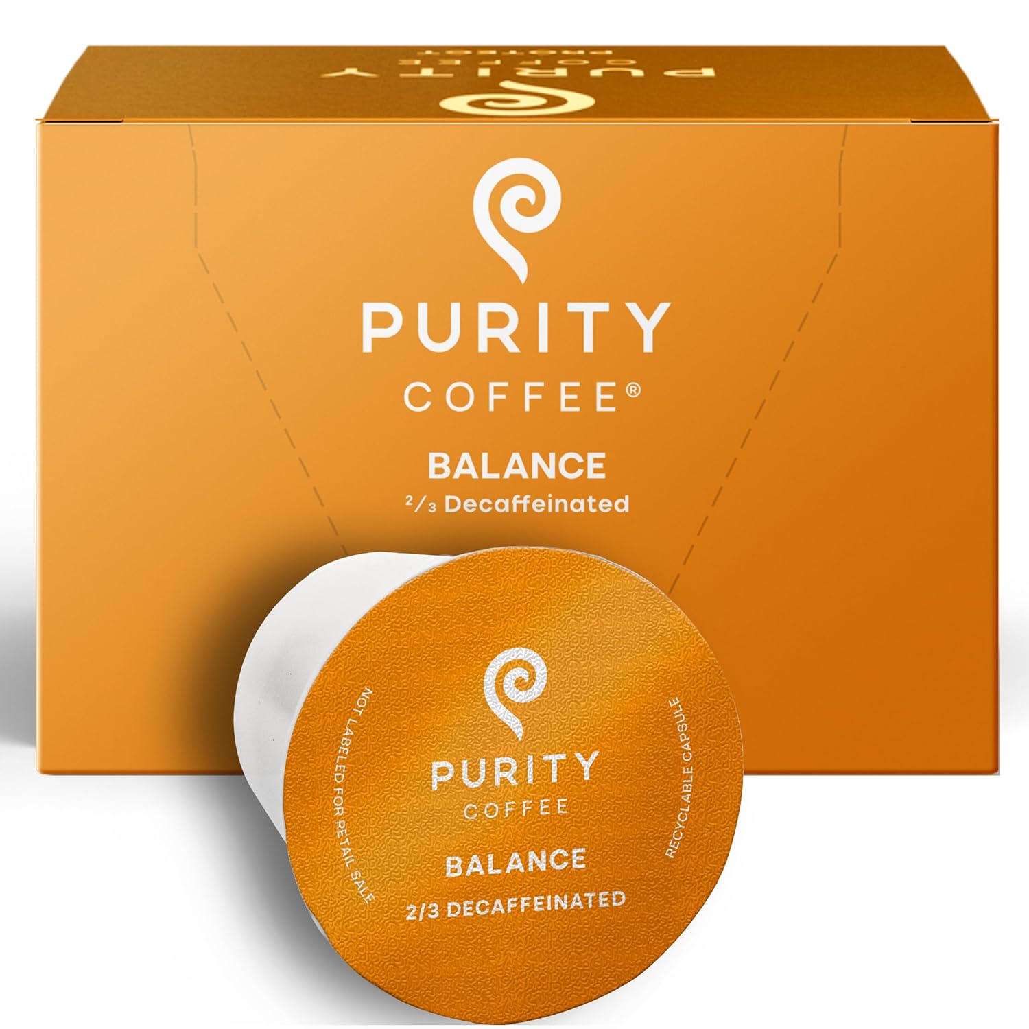 BALANCE: ²/₃ Decaf – Single-Serve Coffee Pods – 12ct
