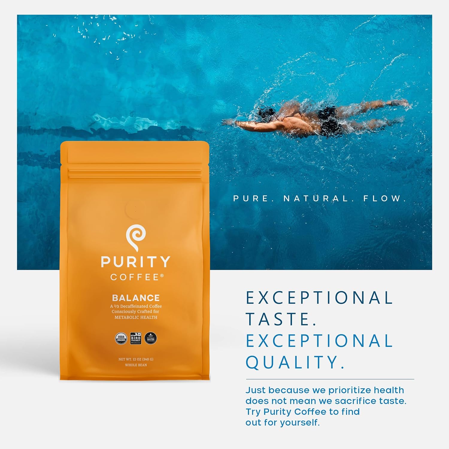 BALANCE: ²/₃ Decaf – Single-Serve Coffee Pods – 12ct