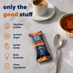 IQBAR Salted Caramel Chip Keto Protein Bars – 12 Pack, 1.6 oz Each