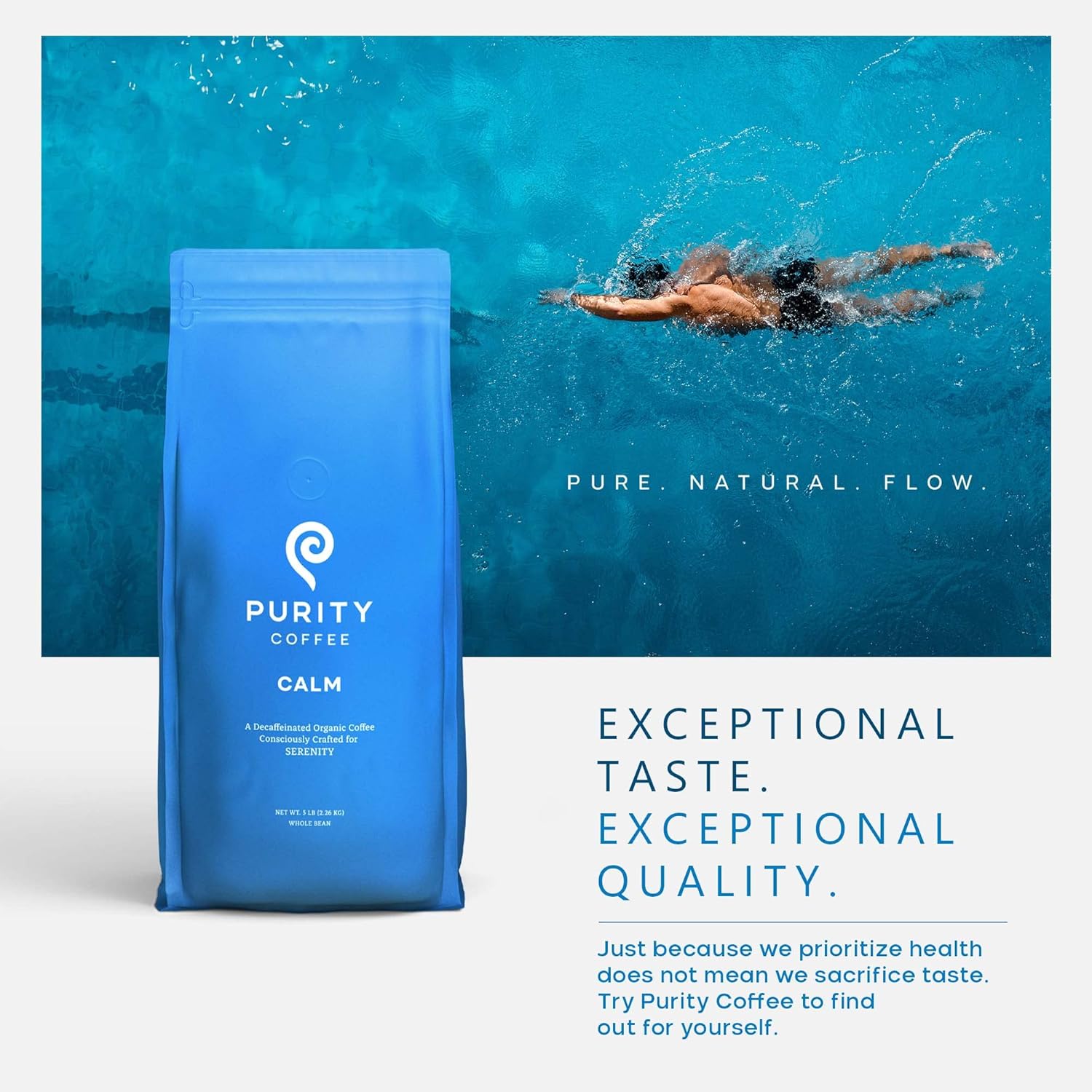 CALM: Decaf – Ground Coffee – 340g