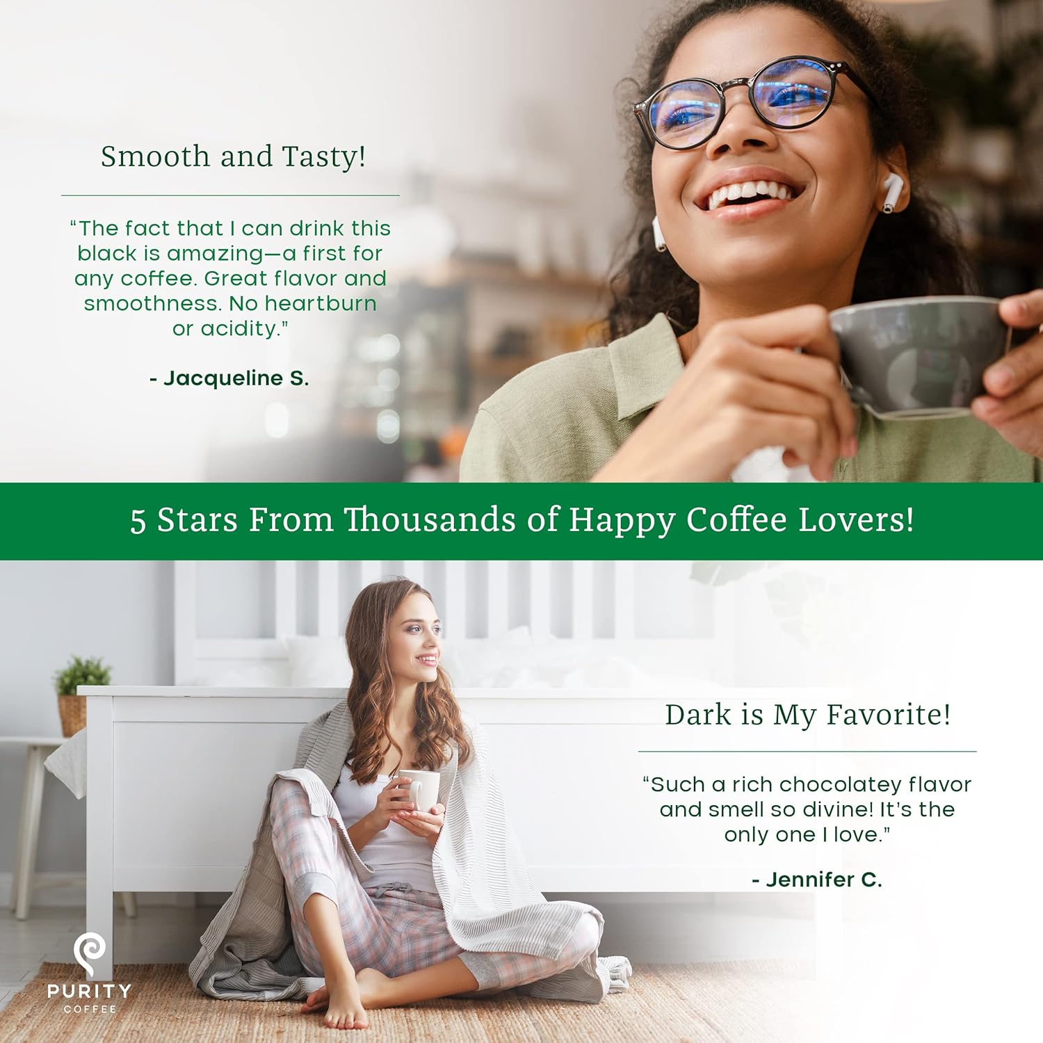 EASE: Dark Roast –  Whole Bean Coffee – 2268g