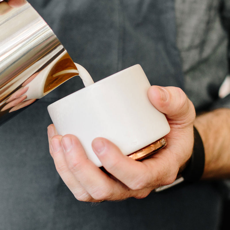 Monty Milk Art Cups - Cappuccino 6.5 oz