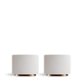 Monty Milk Art Cups - Demitasse 3.0 oz / Set of 2