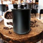 Matte Black Kilo Coffee Storage Canister by Airscape®