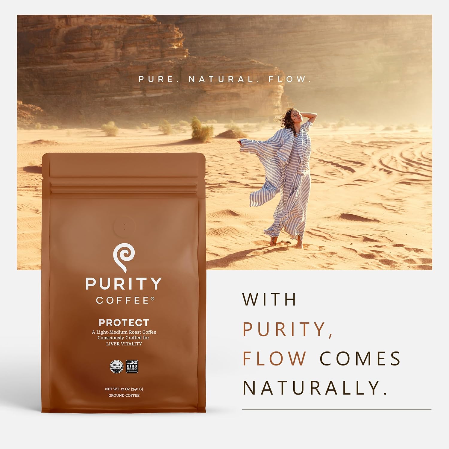 PROTECT: Light-Medium Roast – Ground Coffee - 340g
