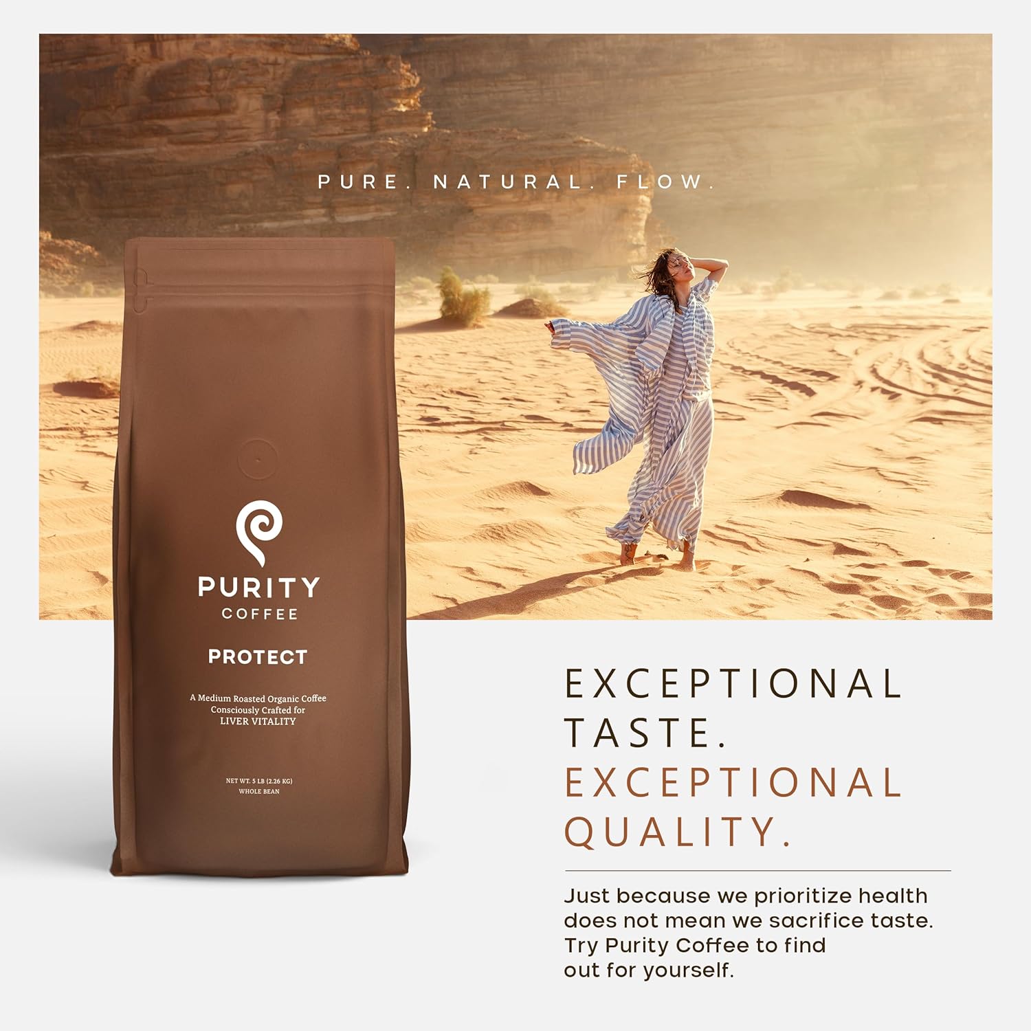 PROTECT: Light-Medium Roast – Whole Bean Coffee – 2268g