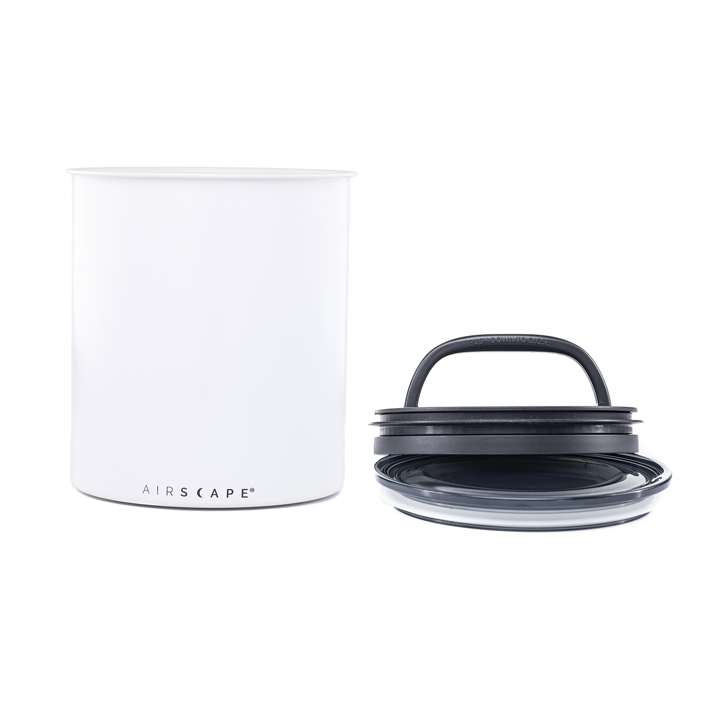 Airscape® Kilo Coffee Storage Canister \\ White