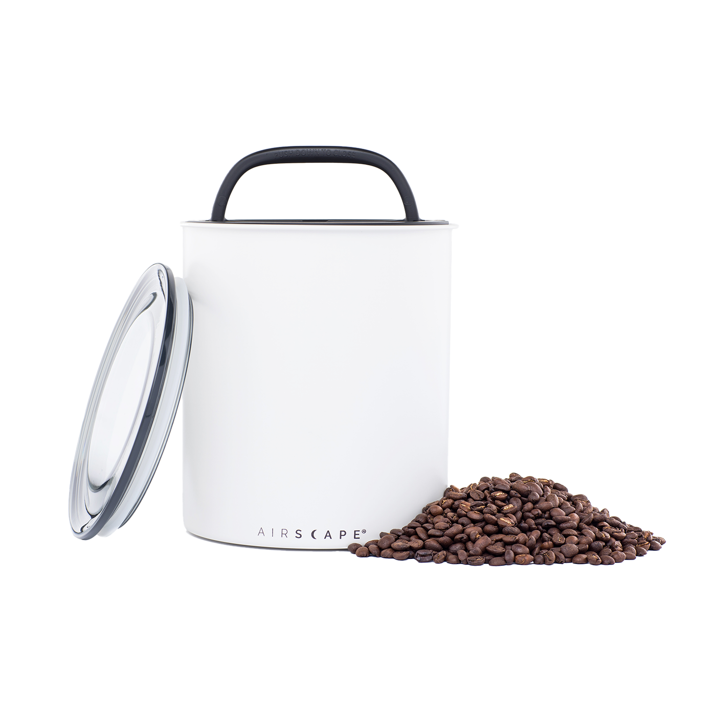 Airscape® Kilo Coffee Storage Canister \\ White