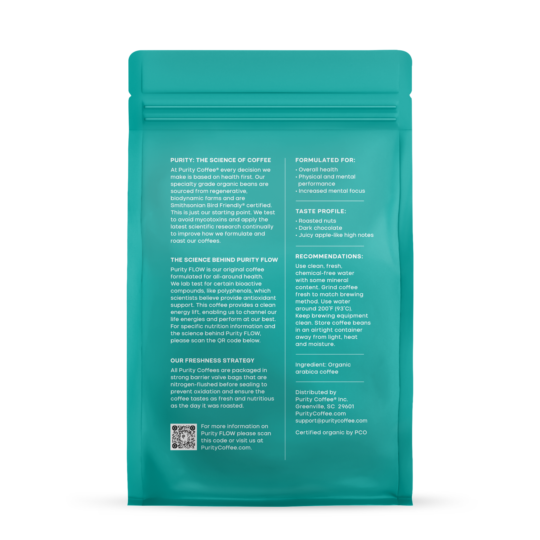 FLOW: Original Medium Roast – Whole Bean Coffee – 340g