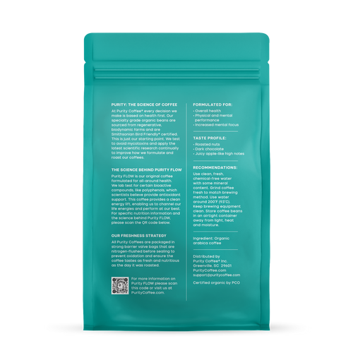 FLOW: Original Medium Roast – Whole Bean Coffee – 340g