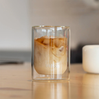 Ethoz Double Wall Glass Cups - 8oz Set of 2