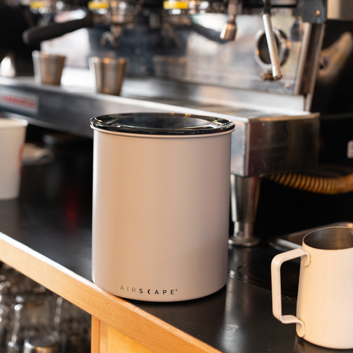 Airscape® Kilo Coffee Storage Canister \\ White