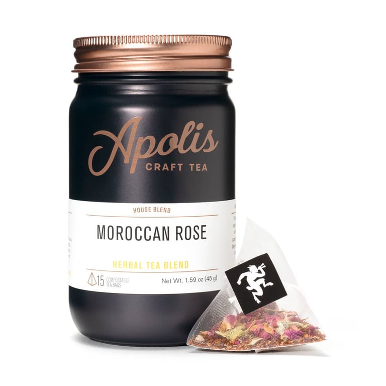 Moroccan Rose Rooibos Tea Bags