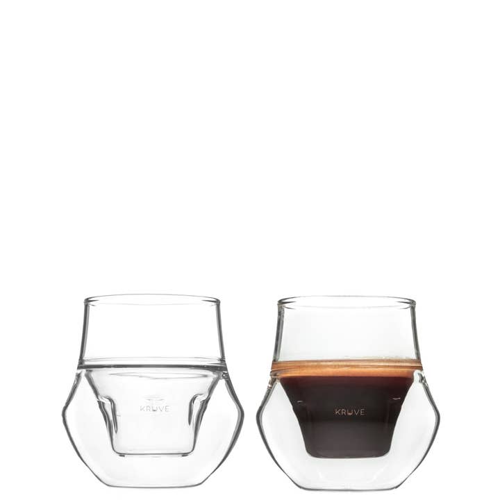 Kruve & Outin Nano Barista Set with Espresso Glasses