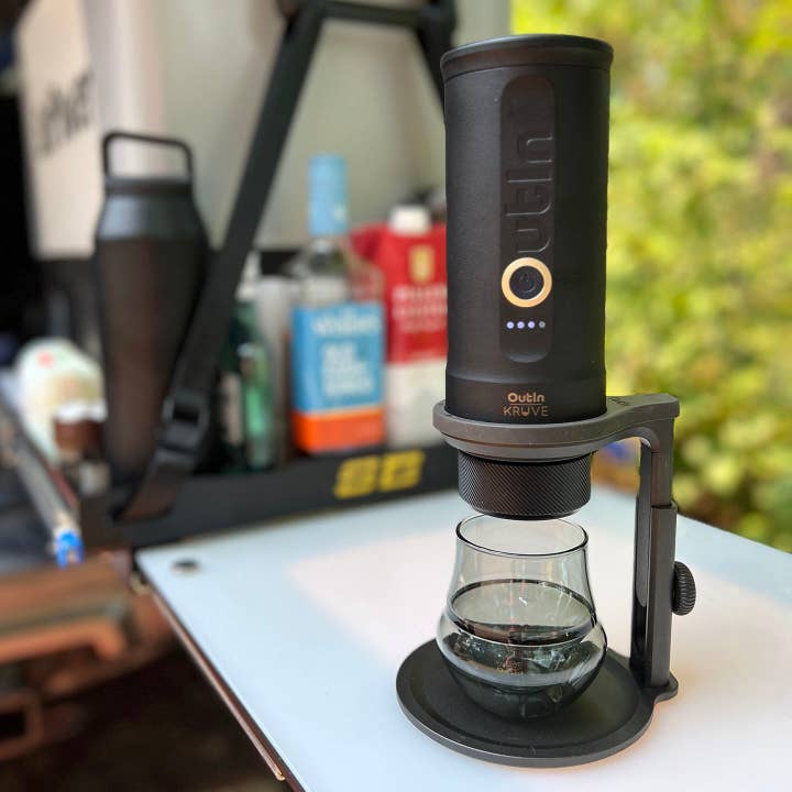 Kruve & Outin Nano Barista Set with Espresso Glasses